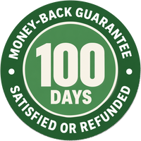 100 days money-back guarantee